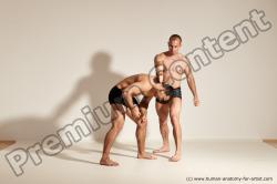 Fighting reference poses of Norbert & Radan